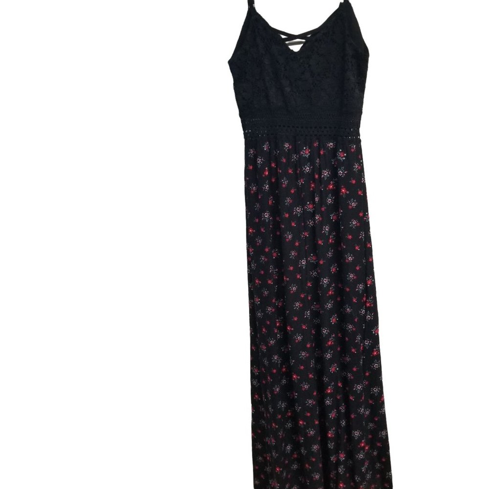 No Boundaries Dress Skorts Blue Floral   Size S/CH 3-5